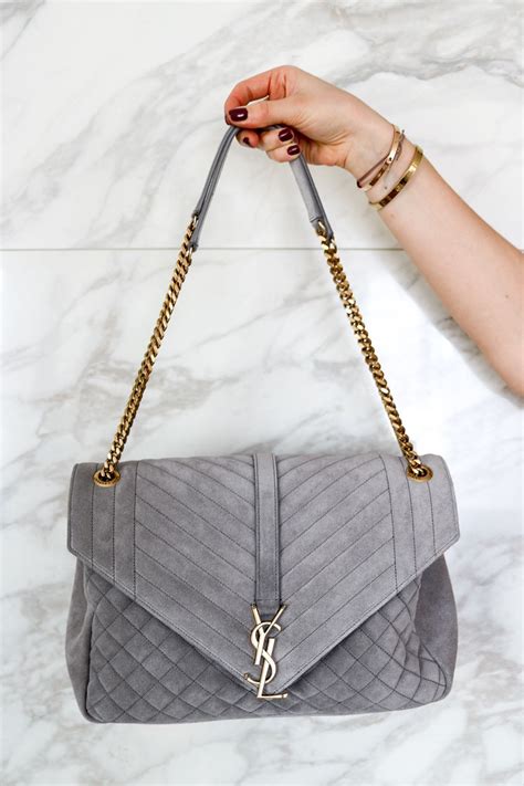 grey ysl purse|ysl purse all black.